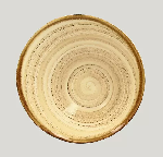Ассиметричная тарелка Porcelain Twirl Beach 1,6 л, 290х140 мм RAK TWBUBA29BE