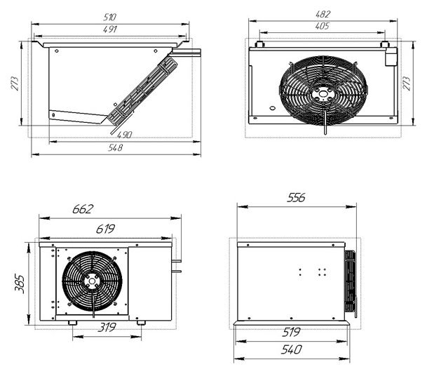Сплит-система Evolution Intercold MCM-115 FT