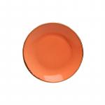Тарелка мелкая без рима 240 мм Porland 187624 ORANGE