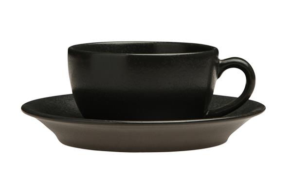 Чашка BLACK фарфор, 250 мл, d 96 мм, h 55 мм, черный Seasons Porland 322125 черный