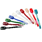 Ложка гарнирная Jiwins перфорированная 26см, п/к, прозрачная Maco P-004-CL