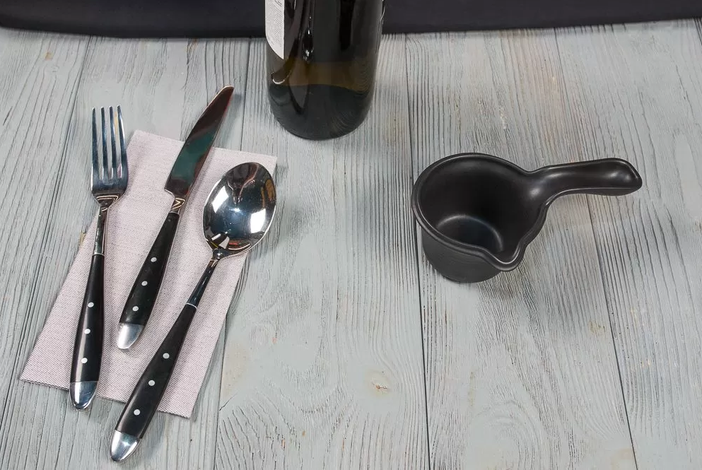 Соусник с ручкой Black Star 100 мл, P.L. Proff Cuisine