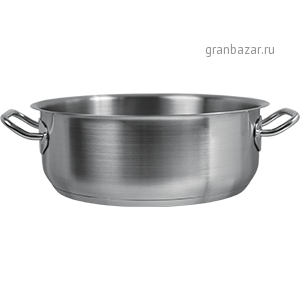 Кастрюля б/крышки; сталь нерж.; 7л; D=30,H=11см ProHotel BAR46 induction