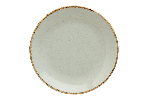 Тарелка 240 мм без борта фарфор цвет серый Seasons Porland 187624 GRAY