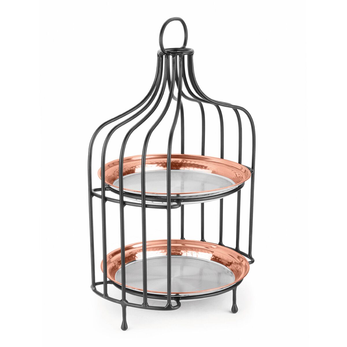 Этажерка, 2 яруса, d=2х200 мм, нержавейка, P.L. Proff Cuisine SG-84643(A)