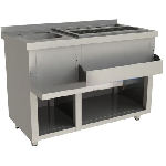 Барная станция Restoinox БСЗ1-12/6-01 без ящиков