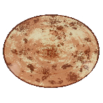 Тарелка RAK Porcelain Peppery овальная плоская 320х230 мм, красный цвет NNOP32PBR