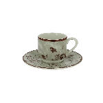 Блюдце RAK Porcelain Peppery для чашки 130 мм, h 17 мм, серый цвет BASA13PGY