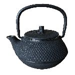 Чайник заварочный 300 мл d110 мм h60 мм Black iron черный чугун с ситом P.L. Proff Cuisine HCD-03L