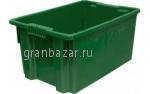 Пластиковый ящик 600x400x300 601