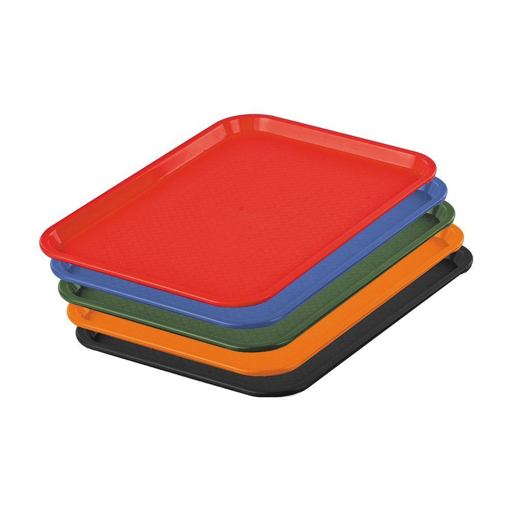 Поднос пластиковый красный 413х303х23 мм, P.L. Proff Cuisine - BarWare 818-RED