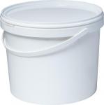 Ведро круглое белое 11,3 л, ПП, В6L