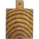 Доска д/подачи прямоуг. с ручкой дуб; ,H=25,L=250/200,B=180мм PPwood PP400