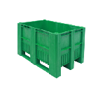 BoxPallet 1200х800х740 мм зеленый сплошной