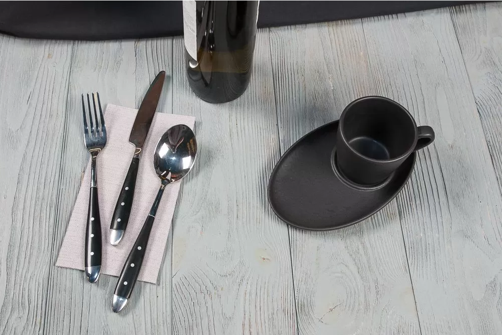 Кофейная пара Black Star Cappuccino 175 мл фарфор P.L. Proff Cuisine