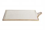Блюдо для сыра 300х180 мм Porland 358134 BEIGE