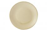 Тарелка мелкая без рима 30 CM Porland 187630 YELLOW