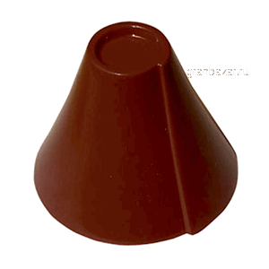 Форма д/шоколада «Конус» (28шт); L=32,B=24мм MATFER 380168