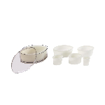 Набор кондитерских форм, овал, высота 35 мм, 7 шт, пластик, Pujadas, 799.000