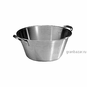 Таз 2ручки; 15л; D=42,H=18см MATFER 702440