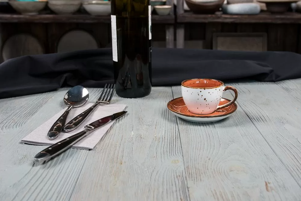 Кофейная пара Fusion Brown Shore 90 мл, P.L. Proff Cuisine