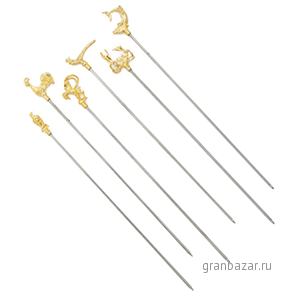 Шампурчики; металл; L=30см Paderno 42529-06 6шт.