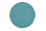Тарелка TURQUOISE CHRISTINA фарфор, d 320 мм, h 11 мм, бирюзовый Porland 18CR32 бирюзовый