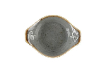 Соусник с ручками DARK GREY фарфор, 50 мл, d 70 мм, серый Seasons Porland 802907 темно-серый