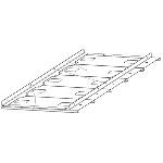 Держатель для гастроемкостей Assum ПГ-10/3 (900х330х40) (GN 1/6 - 5 шт)