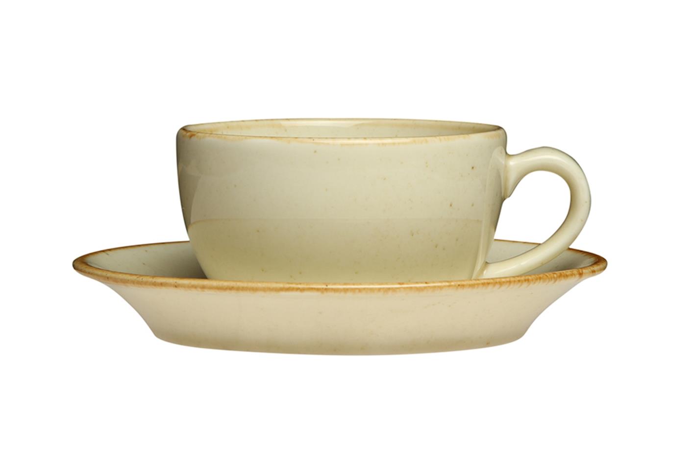 Блюдце 160 мм фарфор, желтый Seasons Porland 132115 YELLOW