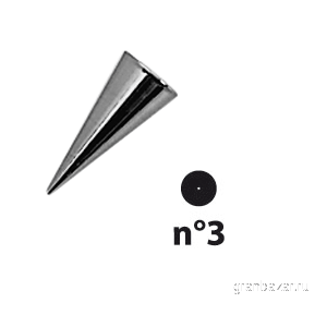 Насадка конд.д/декора №3 d=2.5мм; сталь; D=2.5мм MATFER 431507