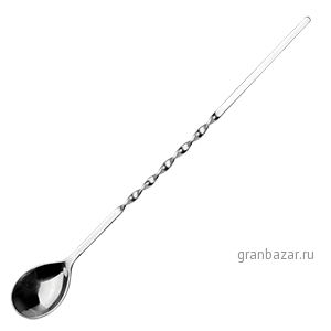 Ложка барменская «Проотель»; сталь; L=300/50,B=35мм; металлич. ProHotel BRS12