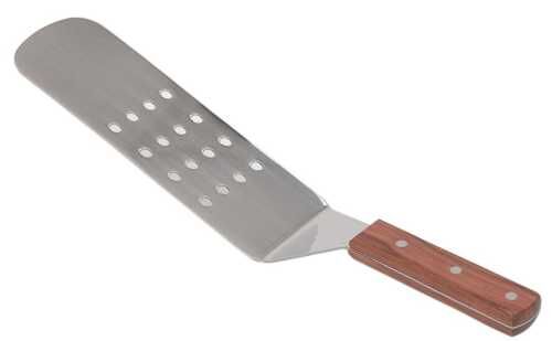 Лопатка 190х72 мм 365 мм перфорированная нерж. с дерев. ручкой P.L. Proff Cuisine JQ-OT139