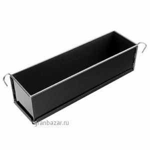Форма д/вып.хлеба съемное дно; тефлон; H=80,L=355,B=90мм; черный Paderno 47736-35