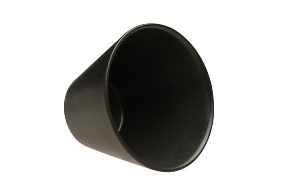 Чаша коническая BLACK фарфор, 200 мл, d 95 мм, h 70 мм, черный Seasons Porland 368209 черный