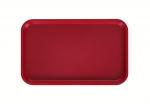 Поднос столовый 530х330 мм вишневый Luxstahl (HORNA RED 130205)