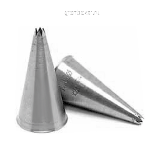 Насадка конд. «5-конечная звезда» (2шт); сталь нерж.; D=3мм MATFER 167702