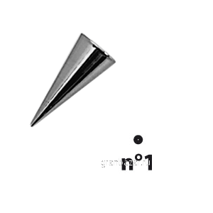 Насадка конд.д/декора №1 D=0.8мм; сталь; D=0.8мм MATFER 431504