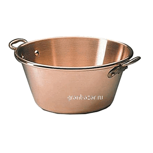 Миска 2ручки; медь; D=42,H=18см MATFER 304042