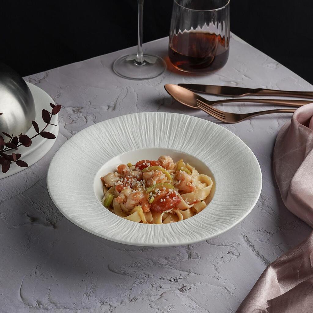 Тарелка глубокая Frost White Moon 250 мл d230 мм h55 мм P.L. Proff Cuisine ZA0387-9.5-ME