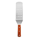 Лопатка 200х74 мм 366 мм перфорированная нерж. с дерев. ручкой P.L. Proff Cuisine WTPF-10