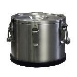 Термос 6 л. d=270 мм. h=250 мм. нерж. кругл. профессионал MGsteel /1/