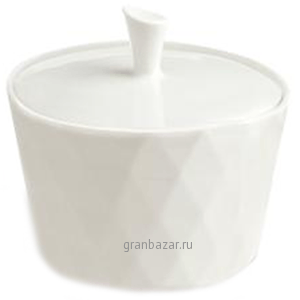 Сахарница «Калейдос»; фарфор; 230мл; белый Tognana KS03123