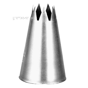 Насадка конд. «5-конечная звезда» (6шт); сталь нерж.; D=11мм Paderno 47208-13