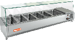 Настольная холодильная витрина для ингредиентов HiCold VRX 1500 1/3
