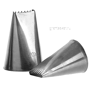 Насадка конд. (2шт); сталь нерж.; D=2см MATFER 167768