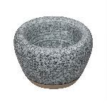 Соусник Stone Untouched Taiga 170 мл d 118 мм h77 мм круглый P.L. Proff Cuisine 23-793 STONE B [1]