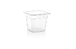 Гастроемкость 1/6 h=150 мм. 176х162 мм. 2,1 л. поликарб. прозрачная Gastroplast /1/36/
