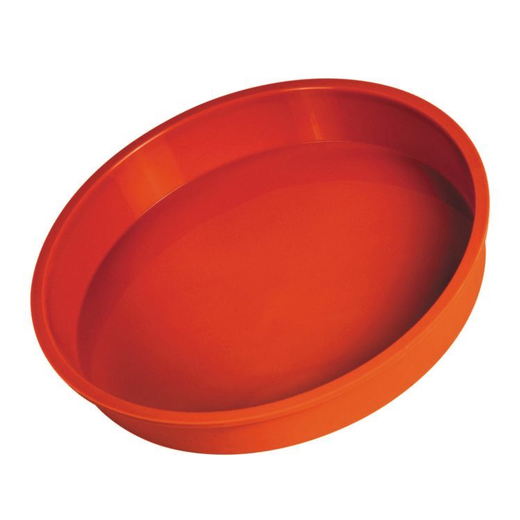 Форма P.L. Proff Cuisine круглая для выпечки, силикон, d 180 мм, h 40 мм T-118