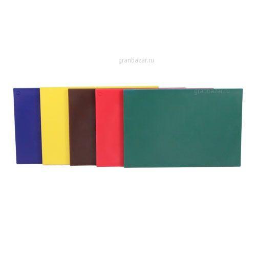Доска разделочная п/п 600x400x18 мм красная MGSteel 1713